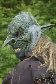 Máscara Goblin Overlord con pelo