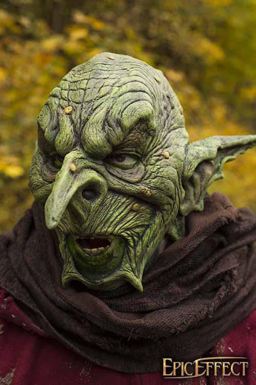 Máscara monstruo Goblin Overlord Verde
