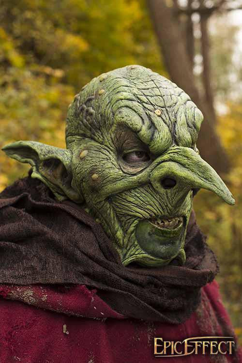 Máscara monstruo Goblin Overlord Verde