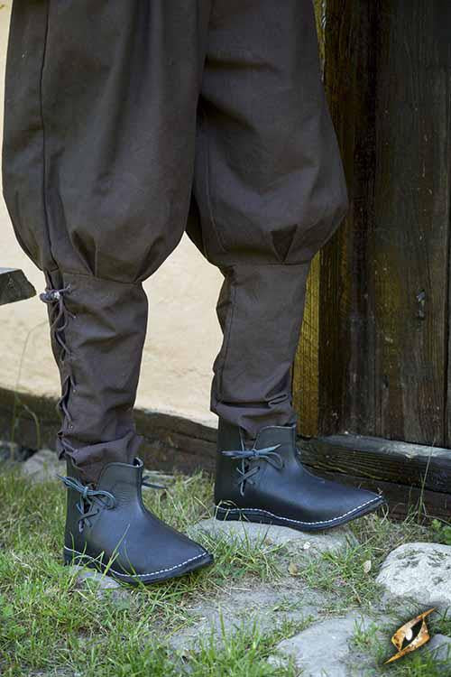 Botines medievales Galahad negros