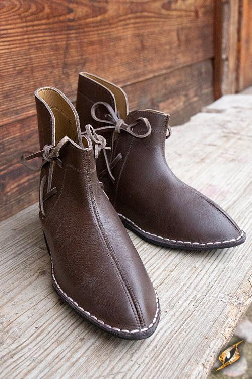 Botines medievales Galahad marrones