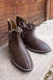 Botines medievales Galahad marrones