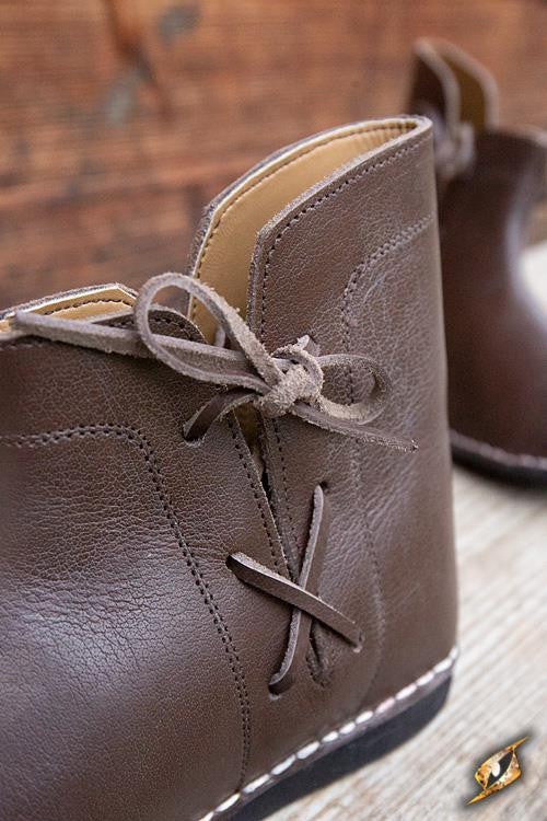 Botines medievales Galahad marrones