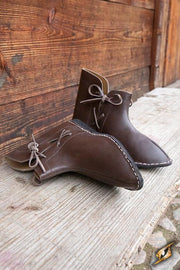 Botines medievales Galahad marrones