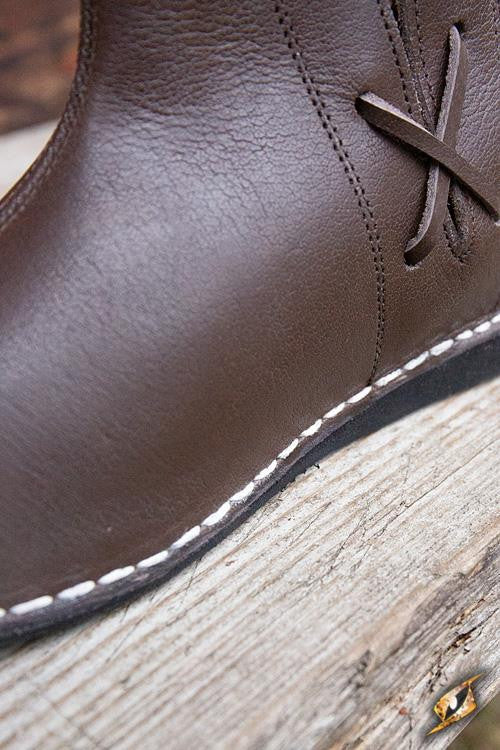 Botines medievales Galahad marrones