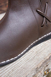 Botines medievales Galahad marrones