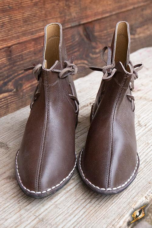 Botines medievales Galahad marrones