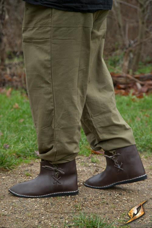 Botines medievales Galahad marrones