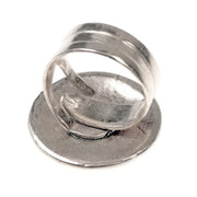 Anillo vikingo redondo Birka estilo Borre