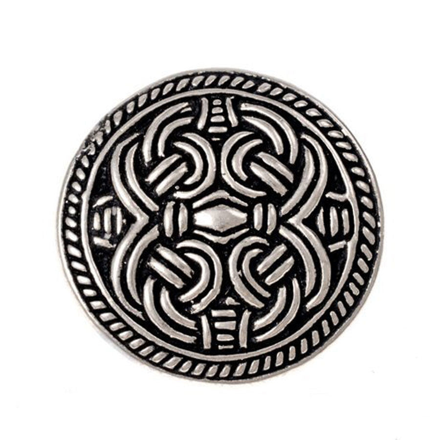Anillo vikingo redondo Birka estilo Borre