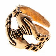 Anillo medieval de compromiso matrimonial