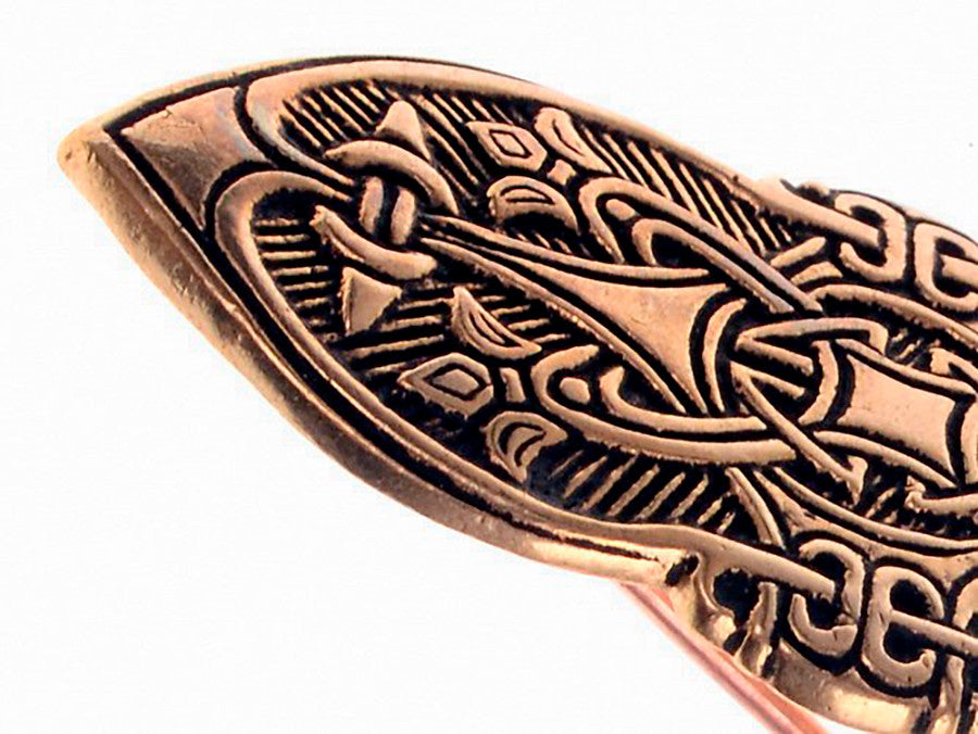 Broche Vikingo de armas Birka, siglo X