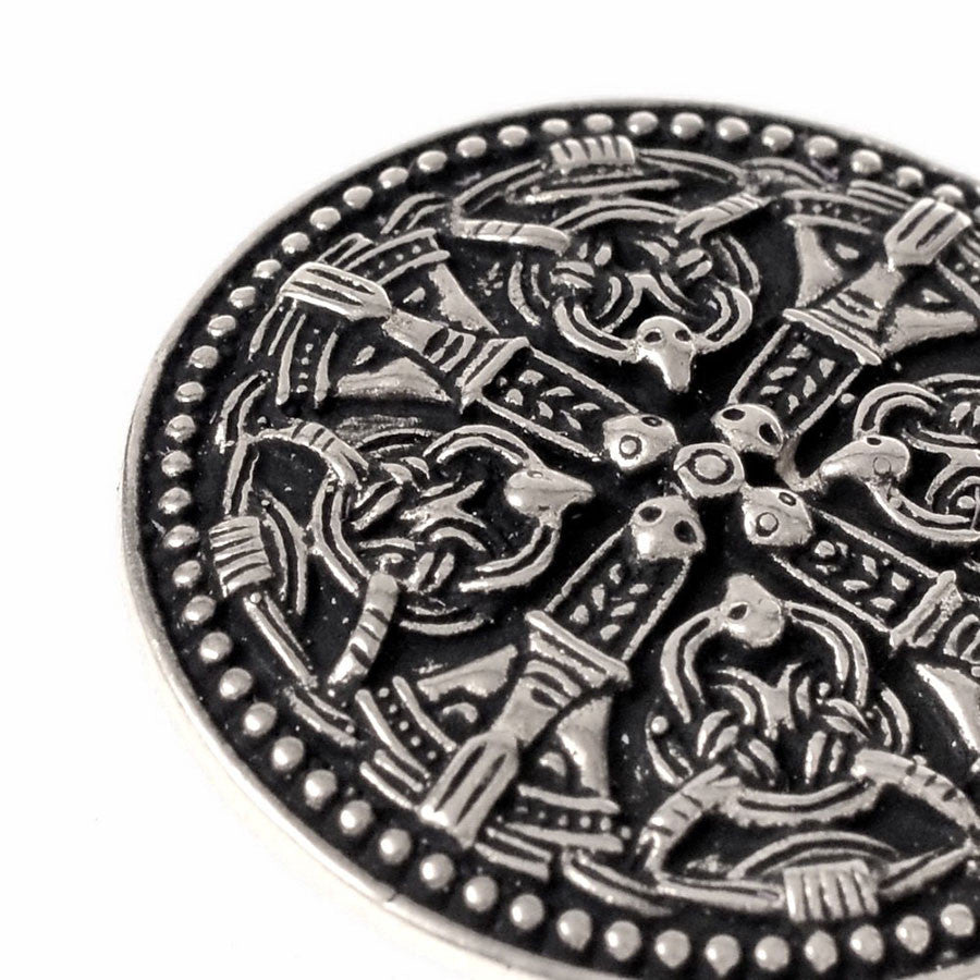 Colgante y amuleto vikingo Vårby, siglo IX