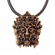 Colgante y amuleto del Hombre Verde
