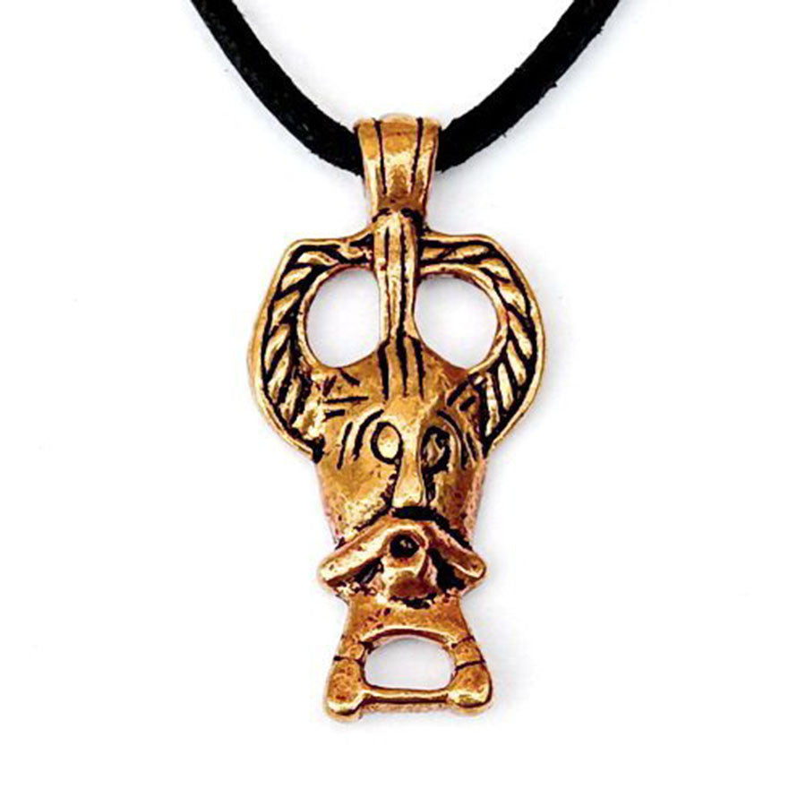 Colgante vikingo Amuleto Odin de Ribe