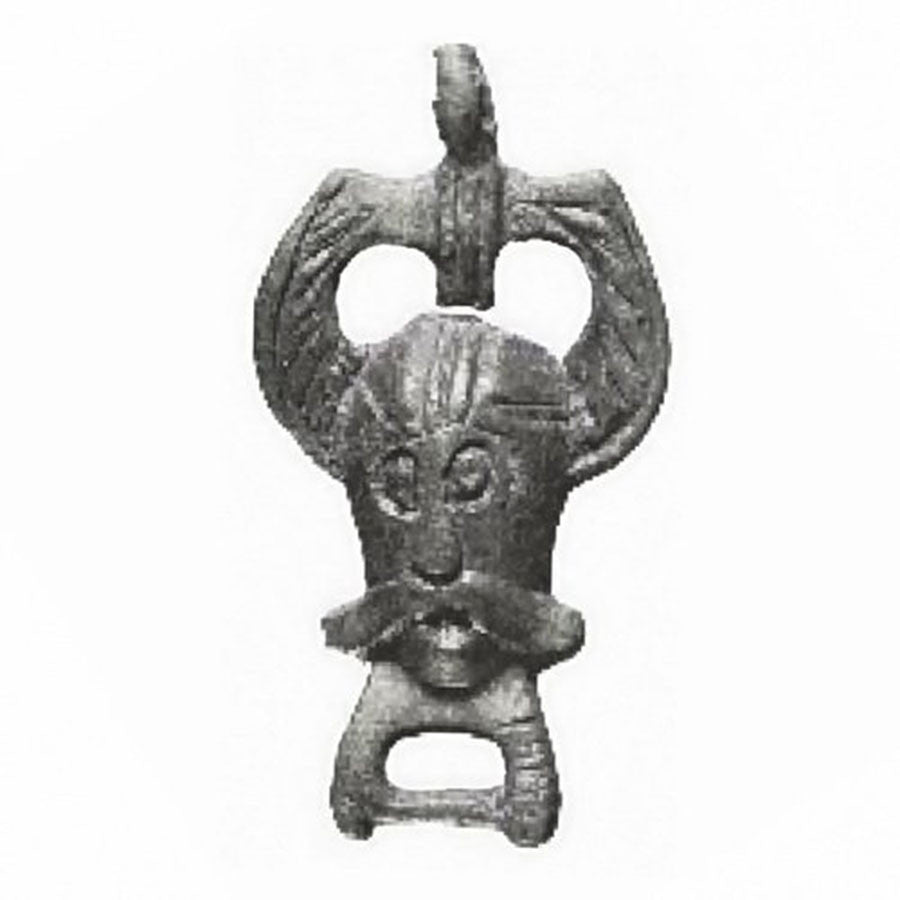 Colgante vikingo Amuleto Odin de Ribe