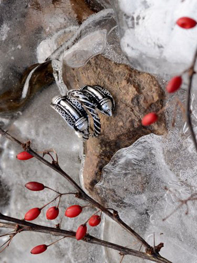 Anillo de Serpiente Edad de Hierro