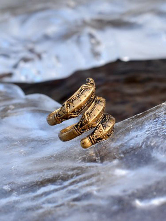 Anillo vikingo Himlingøje Edad de Hierro