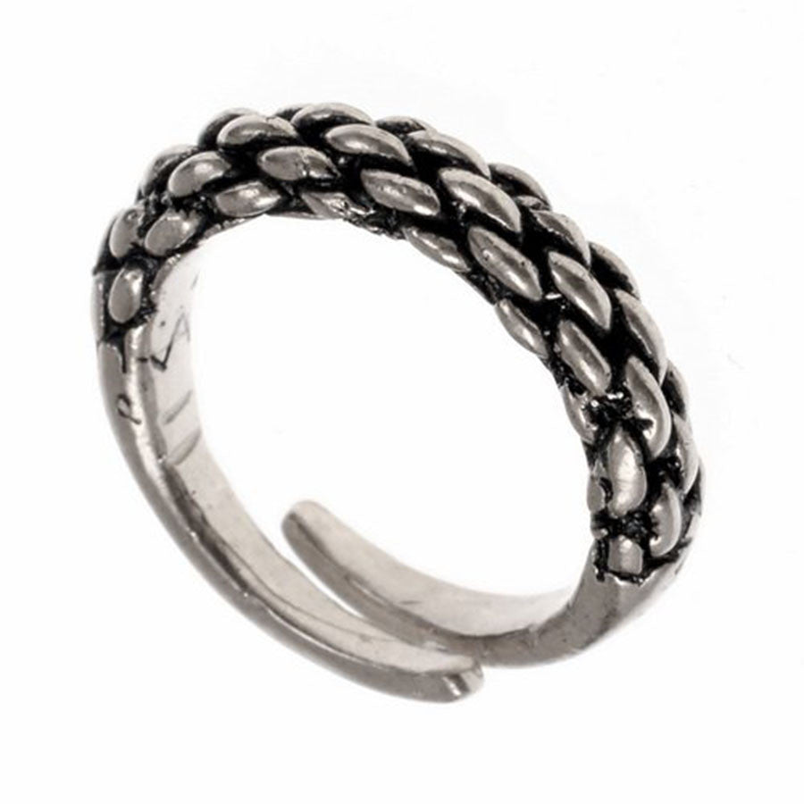 Anillo vikingo abierto tipo cadena