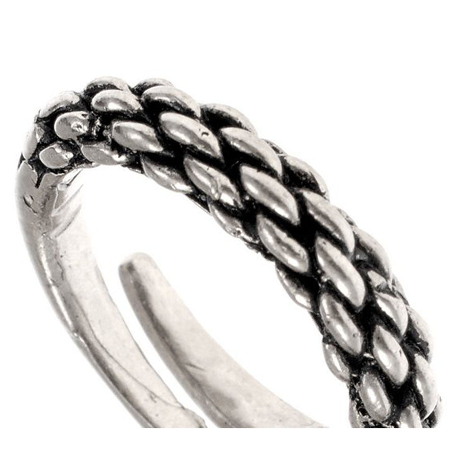 Anillo vikingo abierto tipo cadena