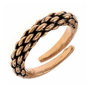Anillo vikingo abierto tipo cadena
