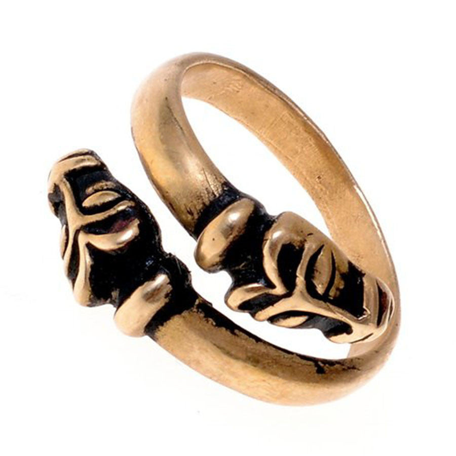 Anillo vikingo decoración de Lobo, Islandia