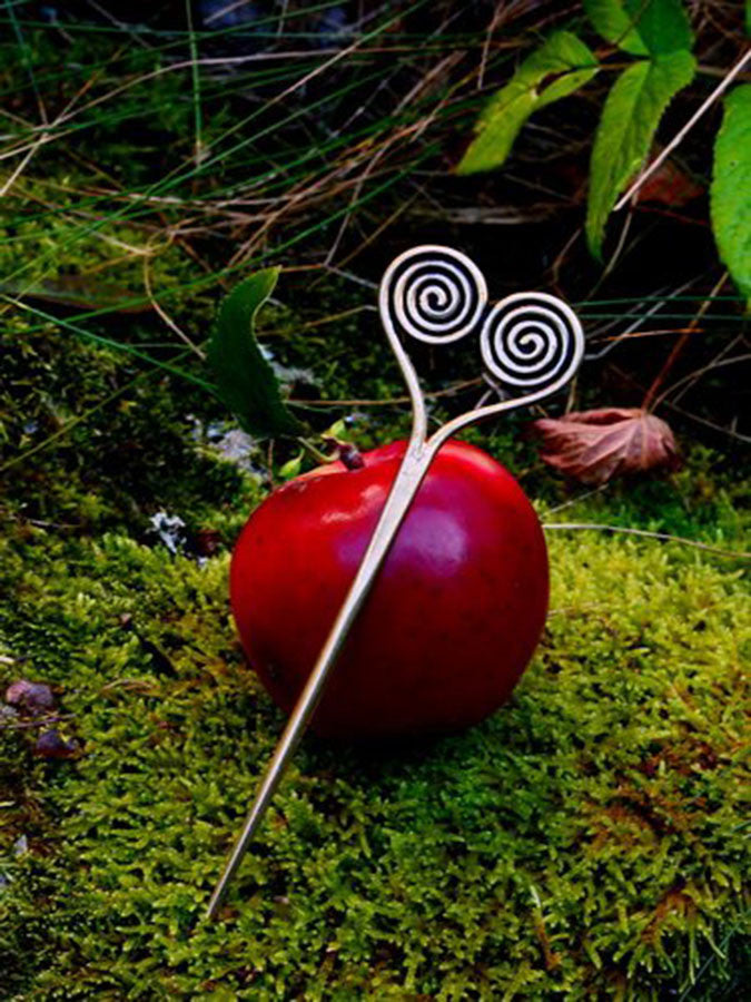 Pin Celta con la Espiral de La Tene