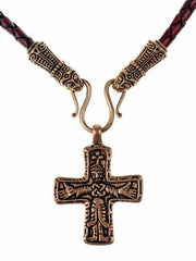 Colgante Mandermark con crucifijo vikingo