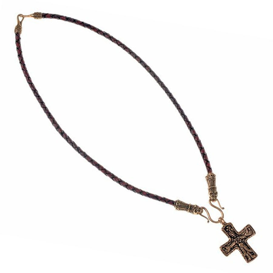 Colgante Mandermark con crucifijo vikingo