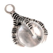 Colgante garra de Dragón con bola de cristal grande