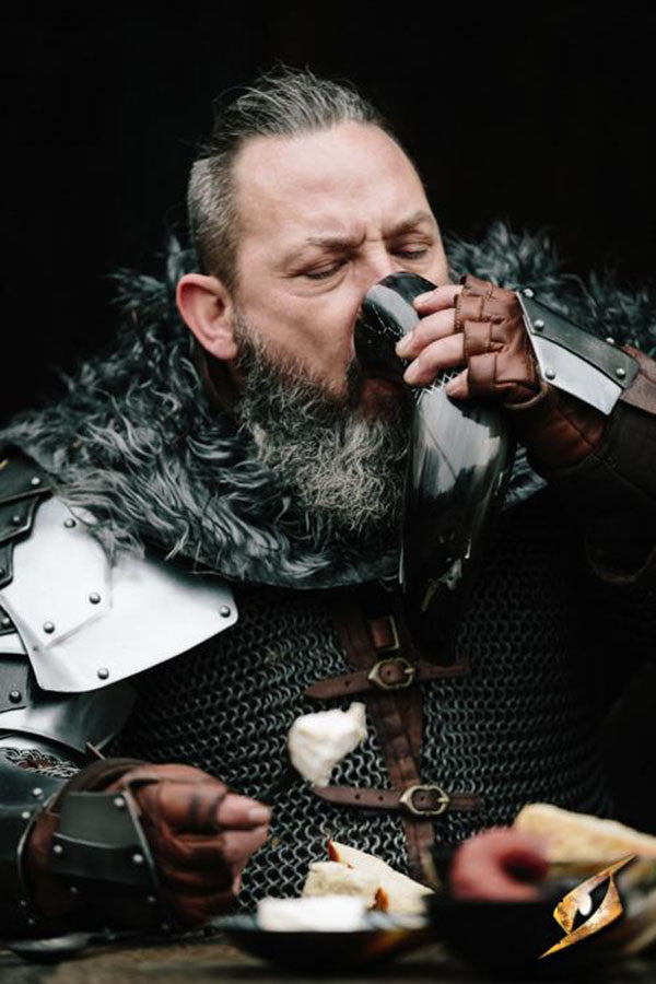 Cuerno vikingo Jefe de Clan, acabado claro