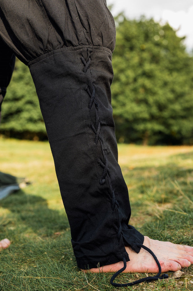 Pantalones vikingos cordones