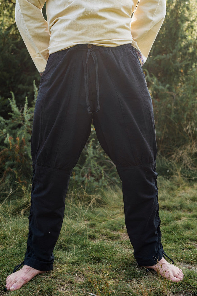 Pantalones vikingos cordones