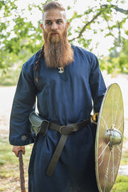 Túnica medieval Halvor, azul