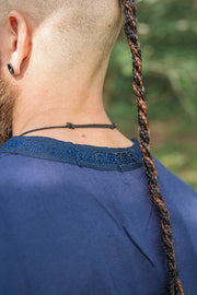 Túnica medieval Halvor, azul