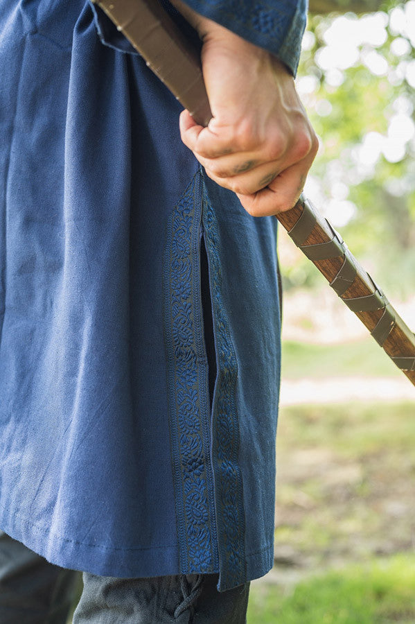 Túnica medieval Halvor, azul