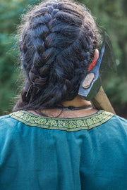 Túnica medieval Halvor, color verde