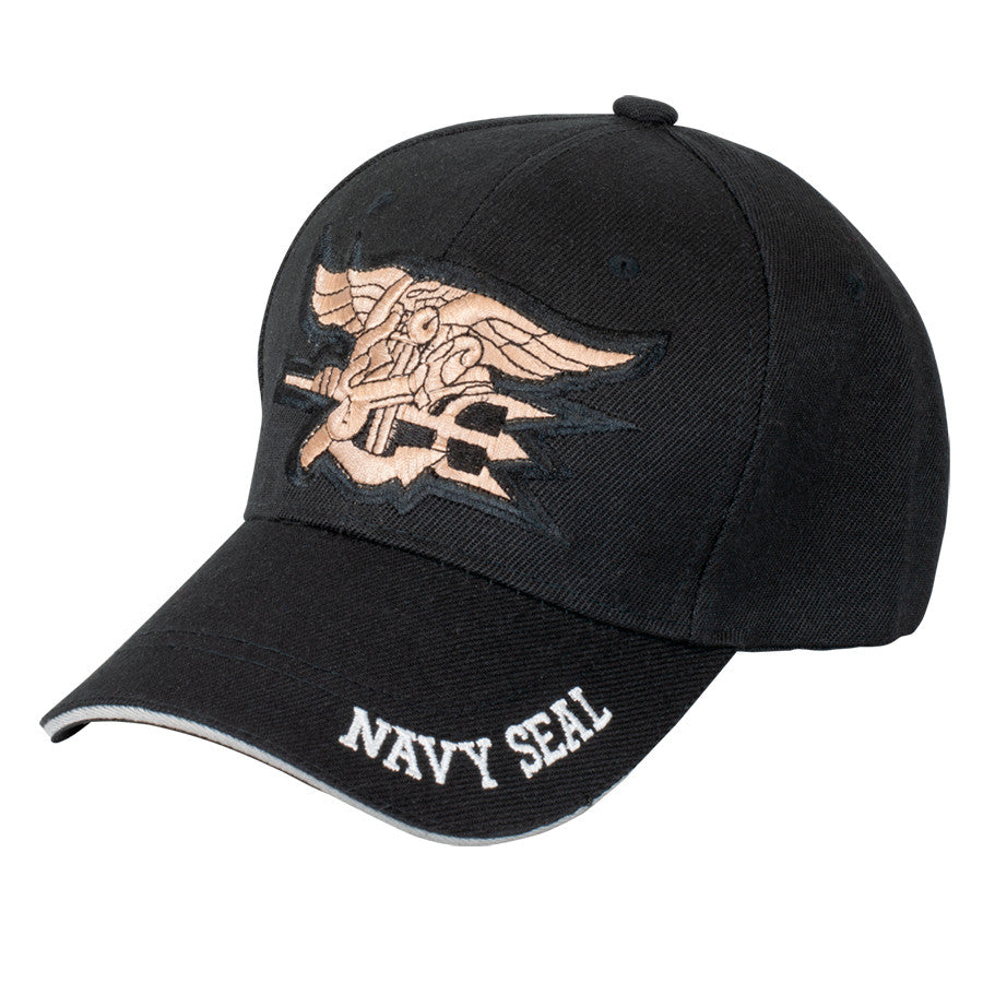 Gorra negra de los NAVY SEAL