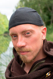 Gorro medieval Baldur en color negro