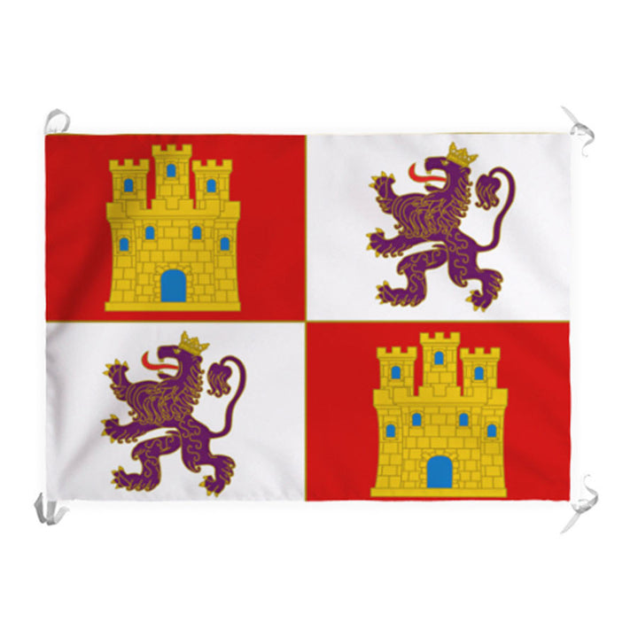 Estandarte-Bandera Medieval de la Corona de Castilla. Año 1230 (70x100 cms.)
