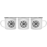 Taza Celta Vegvisir de latón esmaltado