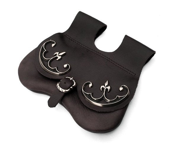 Bolsa Riñonera medieval para cinturón, baja Edad Media (20x18 cm.)