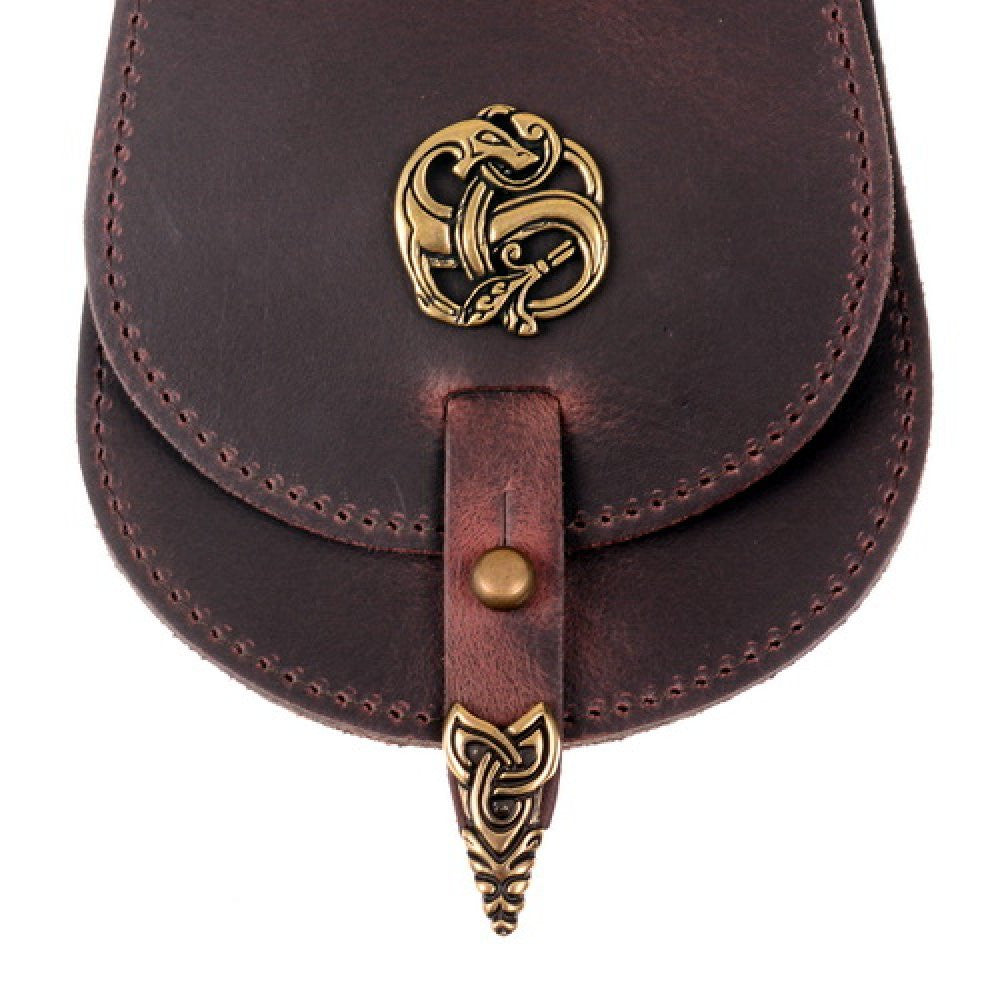 Bolsa riñonera con Dragón Vikingo (16x13 cm.)