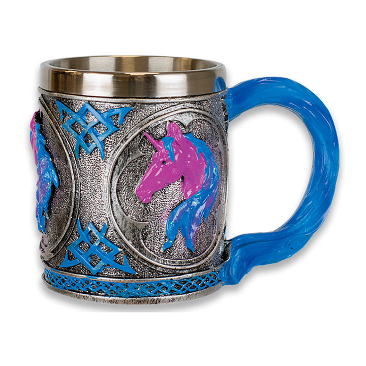 Taza de resina Unicornio para coleccionistas, 10,5 cm.