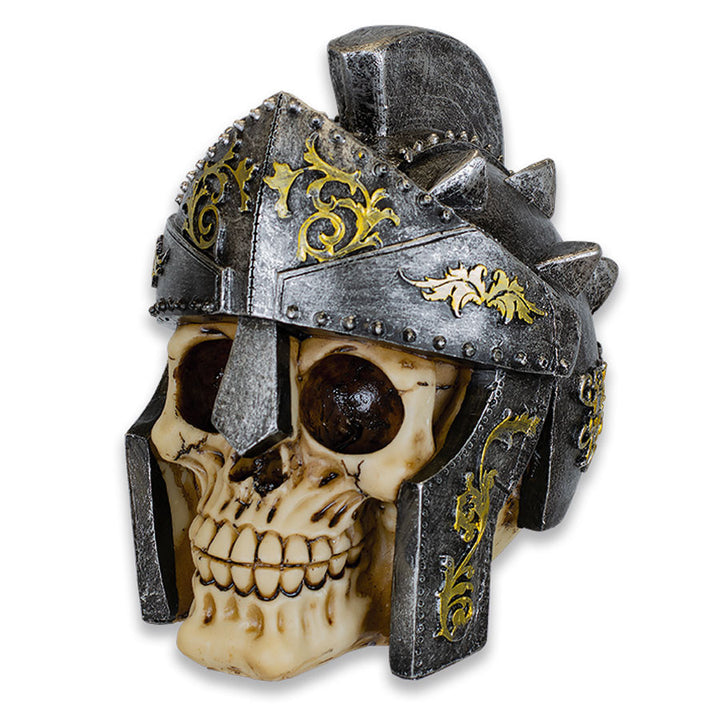 Miniatura calavera casco romano