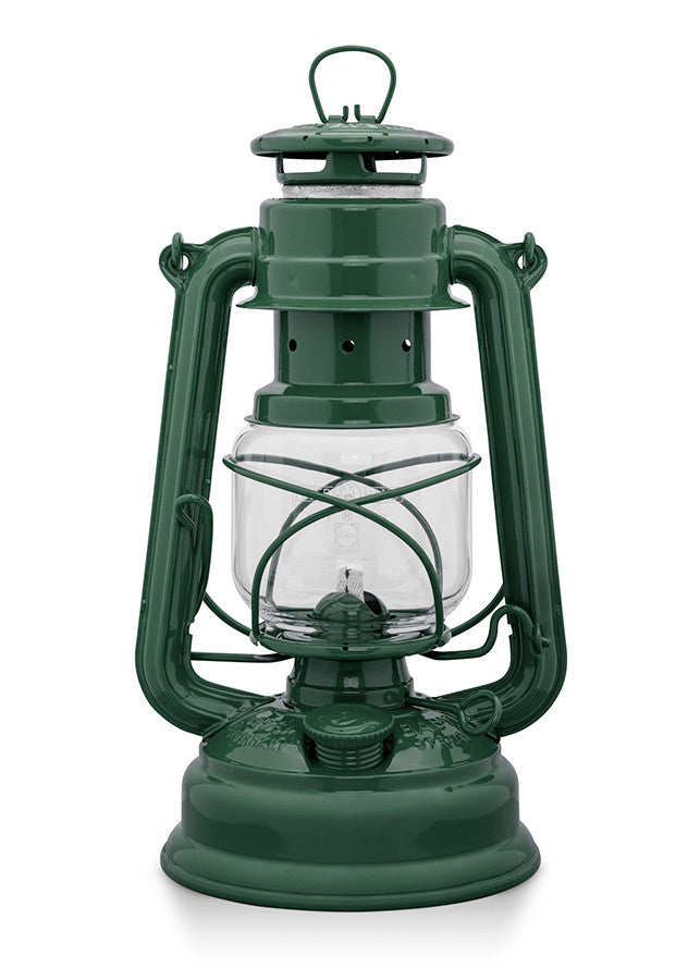 Lámpara de aceite Feurhand Storm 276, acabado verde