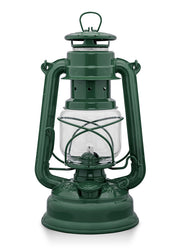 Lámpara de aceite Feurhand Storm 276, acabado verde