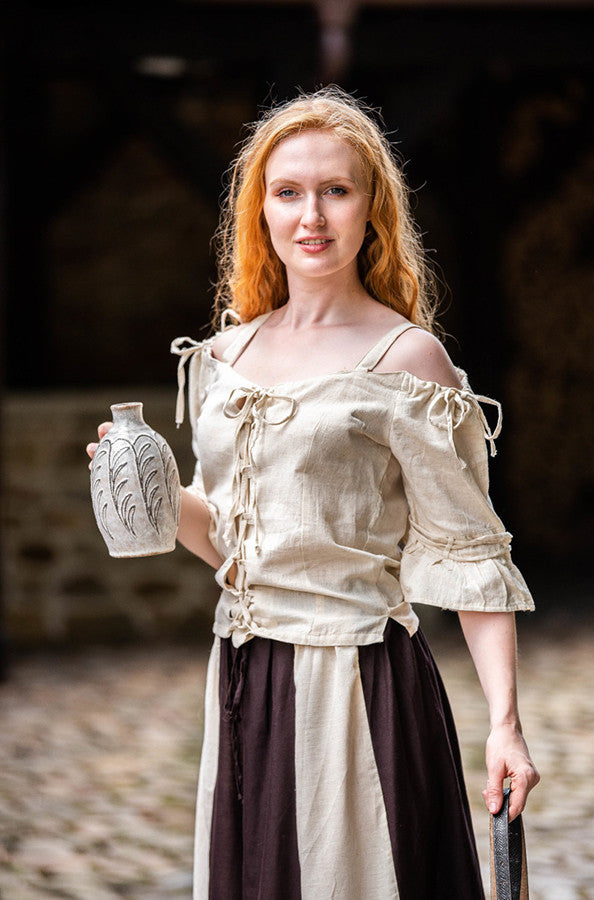 Camisola medieval natural Prina
