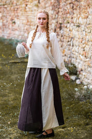 Blusa medieval mujer volantes
