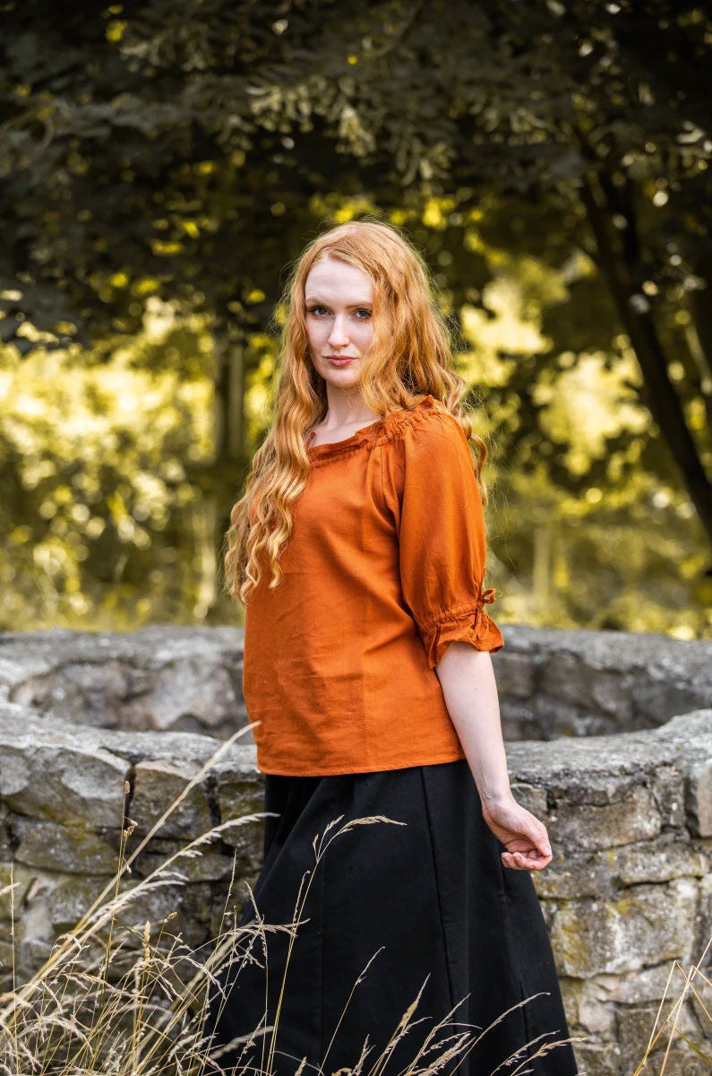 Blusa medieval para mujer